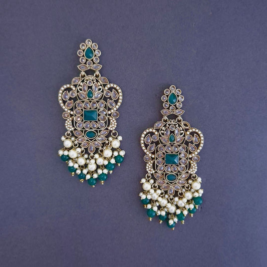 Emerald Kanti Danglers