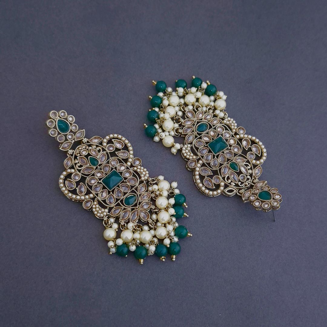 Emerald Kanti Danglers
