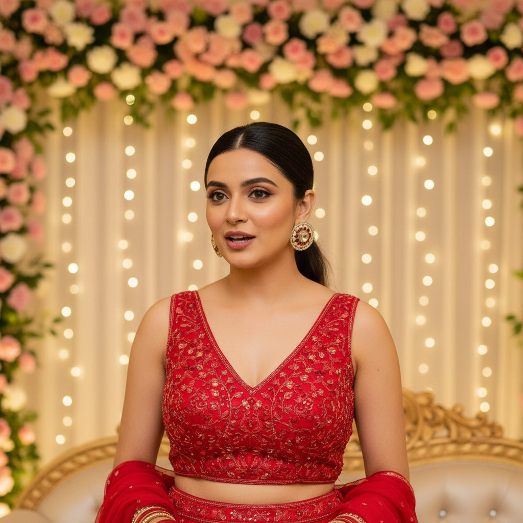 Rani Pink Rajsi Studs