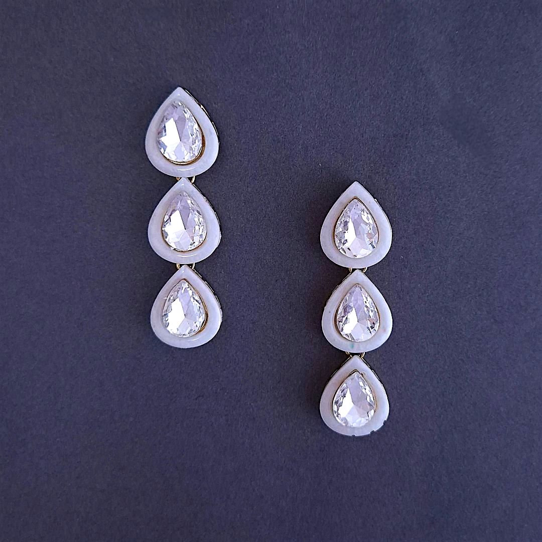 Ivory Danglers, Drop Earrings
