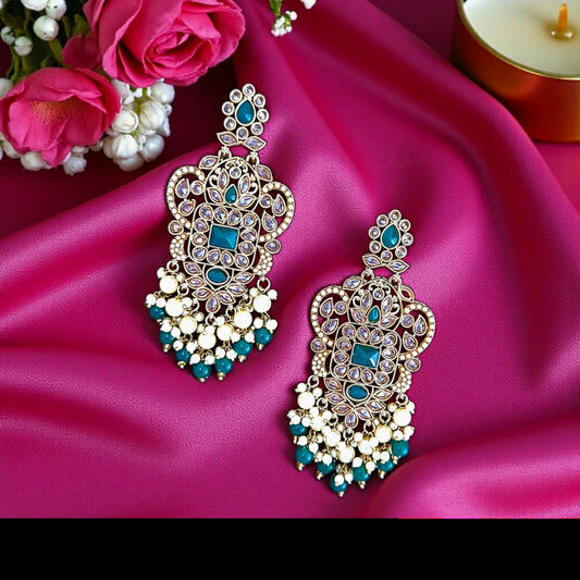 Emerald Kanti Danglers